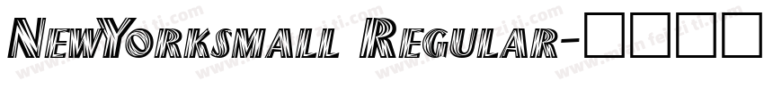 NewYorksmall Regular字体转换